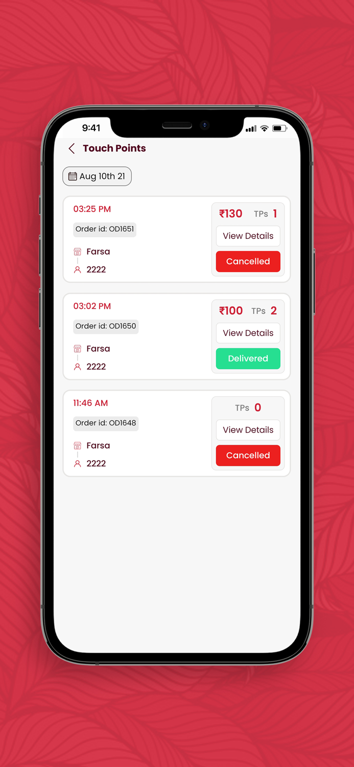 Foodmine Rider App
