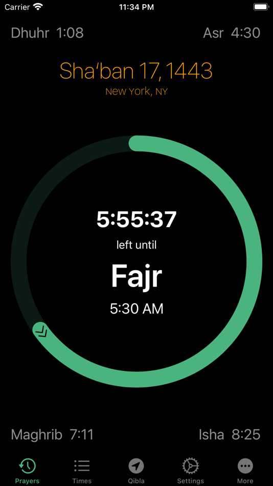 #1. Pray Watch (iOS) 由: IslamiCity