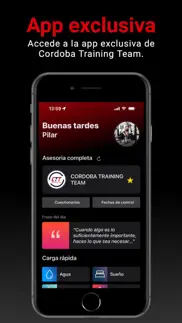 cordoba training team iphone screenshot 2