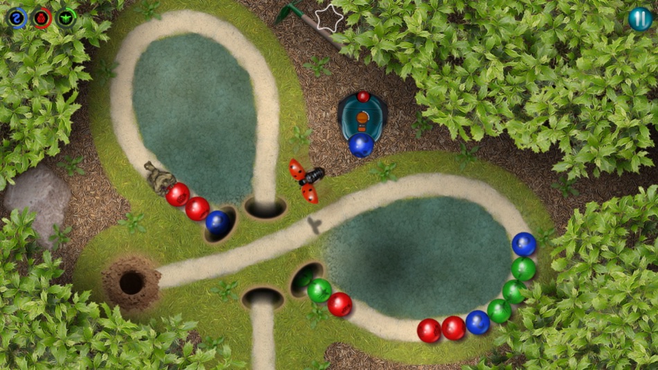 #6. Marbles Garden (iOS) Podle: Tomas Rychnovsky