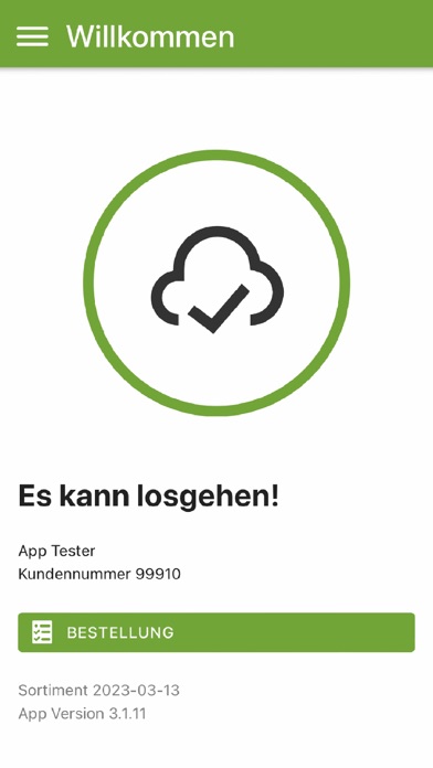 Kornkraft BestellApp Screenshot