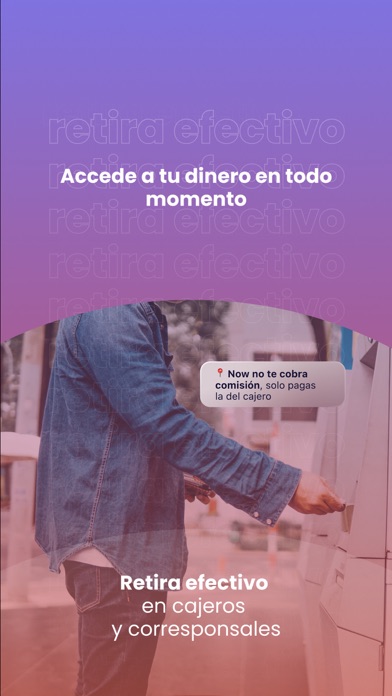 Now Bank: Cuenta 100% digital Screenshot