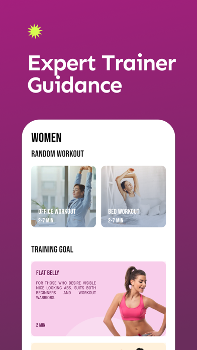 Fitness Women Workout at Home Screenshot
