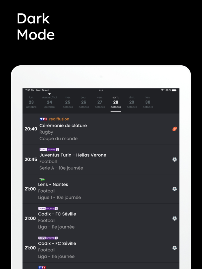 TV Sports - programme sportif