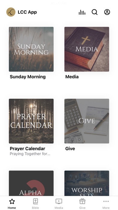 LCC App Screenshot