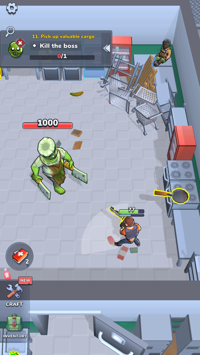 Zombie Slasher: Survival RPG Screenshot