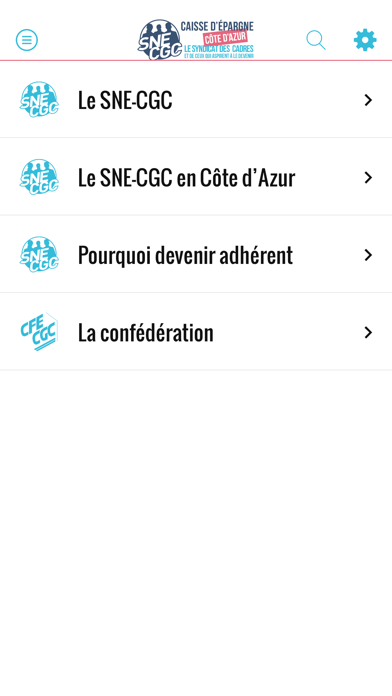 SNE-CGC CECAZ Screenshot