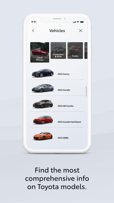 Toyota Engage App Screenshot