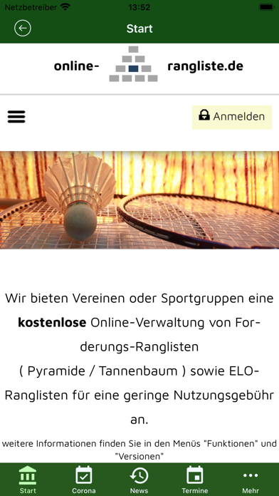 Snookerclub 147 Karlsruhe e.V. Screenshot