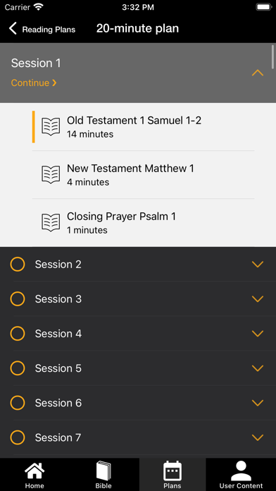 Public Reading of Scripture Screenshot