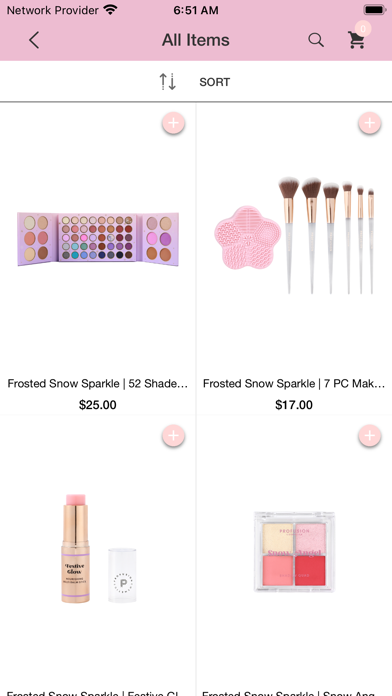 Profusion Cosmetics Screenshot