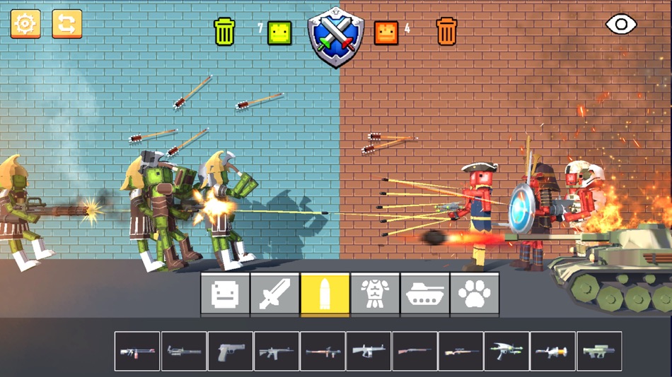 #1. Battle Playground 3D (iOS) 来自: Dat Viet Ltd.