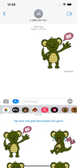 Game screenshot Monstapals Stickers hack