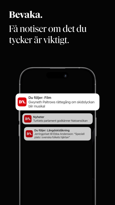 Dagens Nyheter. Screenshot