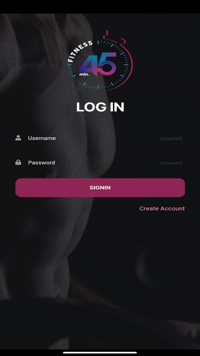 45Min Fitness Screenshot