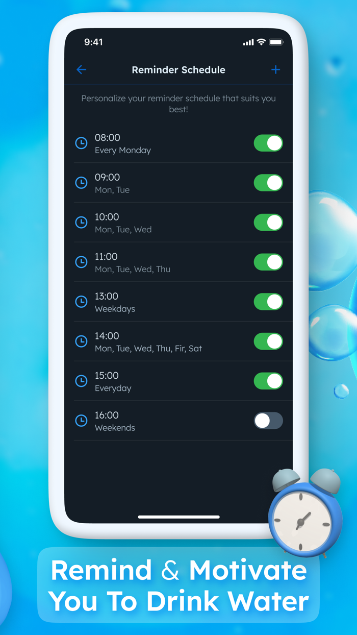 Healthy Life - Water Reminder