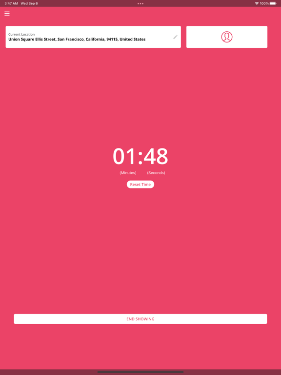 SafeShowings iPad screenshot 4 - Navigation app