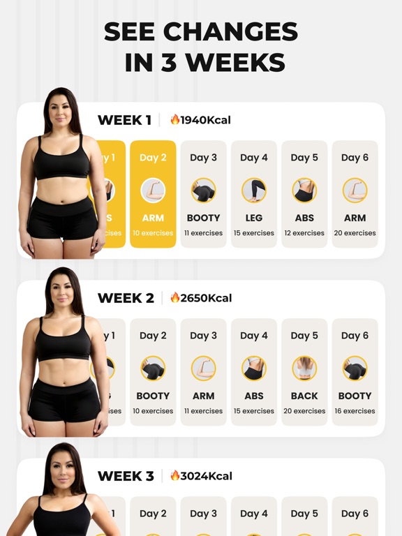 Screenshot #6 pour Home Workout Personal Trainer