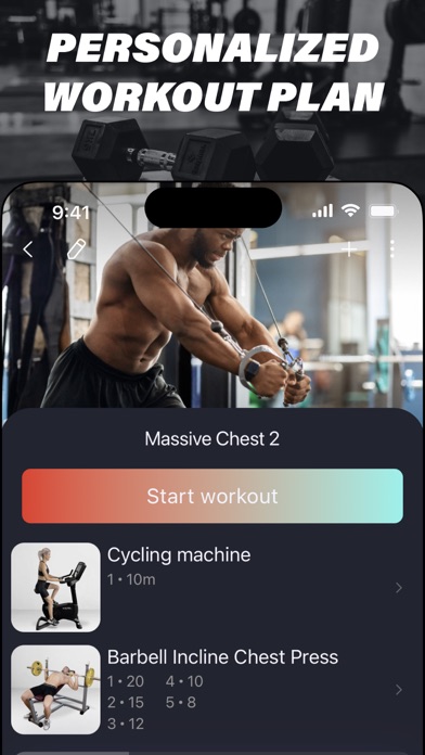 GoGYM - GYM Workouts|Exercises Screenshot