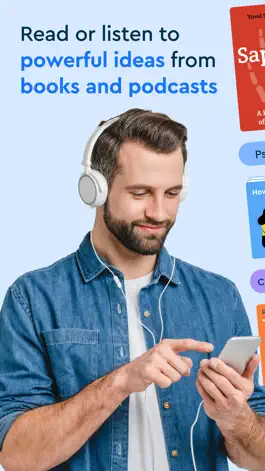 Game screenshot Blinkist: Big Ideas in 15 Min apk