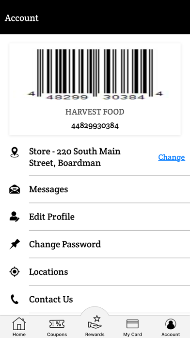Harvest Town Foods Screenshot