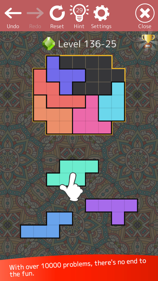 #3. Block Puzzle (Tangram) (iOS) 由: Satoshi Konno