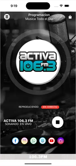 Game screenshot Radio Activa 106.3 FM apk
