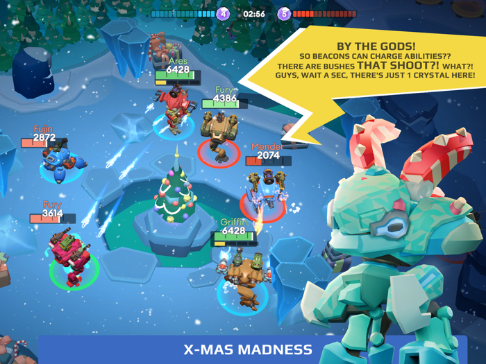 Little Big Robots. Mech Battle