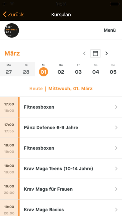 Selfdefensebox Cologne Screenshot