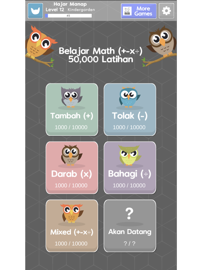 Belajar Math 50000 Soalan Pro