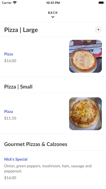 Nick's Pizza & Seafood