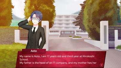 Visual Novel School Girl Anime Screenshot