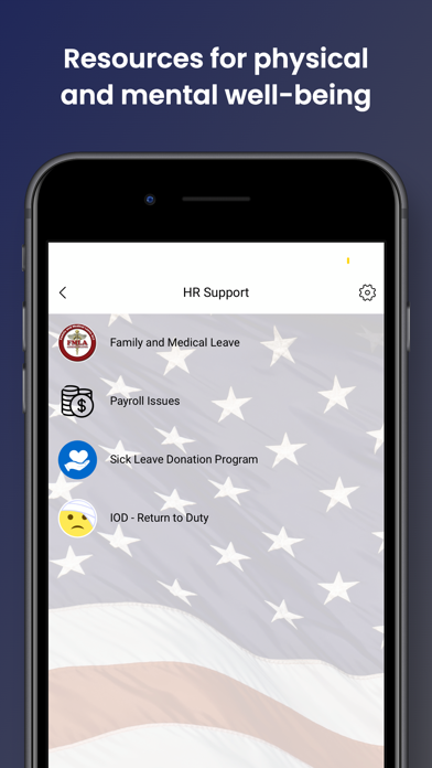 Minneapolis PD Wellness App Screenshot