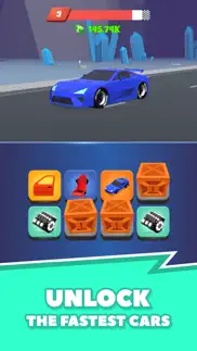 night race - idle car merger iphone screenshot 2