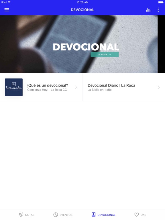 La Roca CC iPad screenshot 3 - Lifestyle app