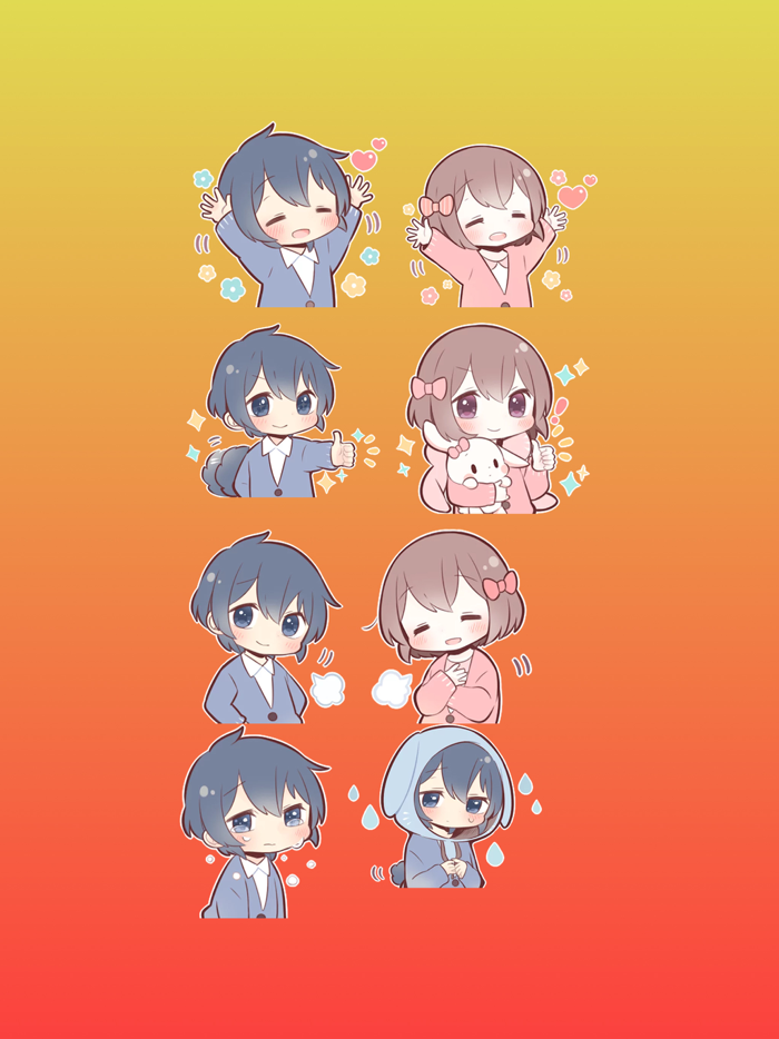 Couple in love Stickers part 2