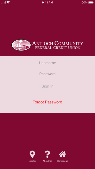 ACFCU Mobile Screenshot