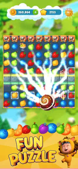 Game screenshot Fruit & Food: Puzzle Saga hack