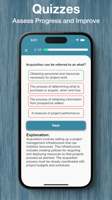 CAPMprep - CAPM Study Tool Screenshot