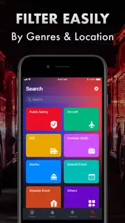 police scanner & fire radio iphone screenshot 4