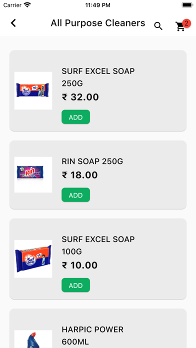 Raja Departmental Store Screenshot