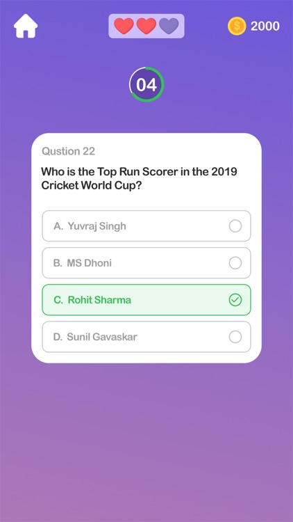 Cricket World Cup Quiz -2023 screenshot-3