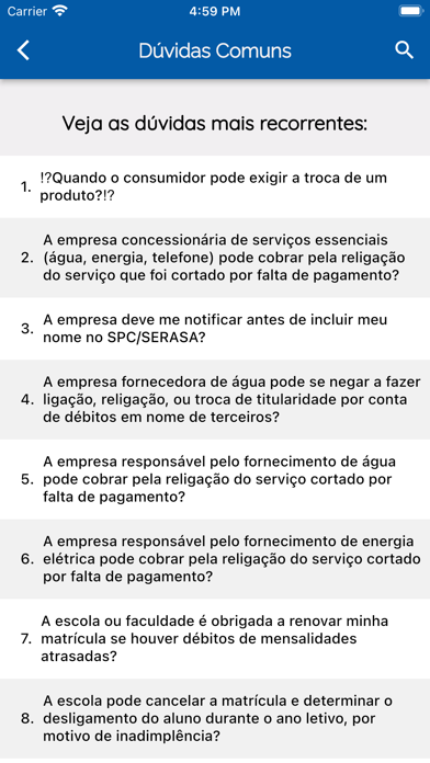 Procon Você Screenshot