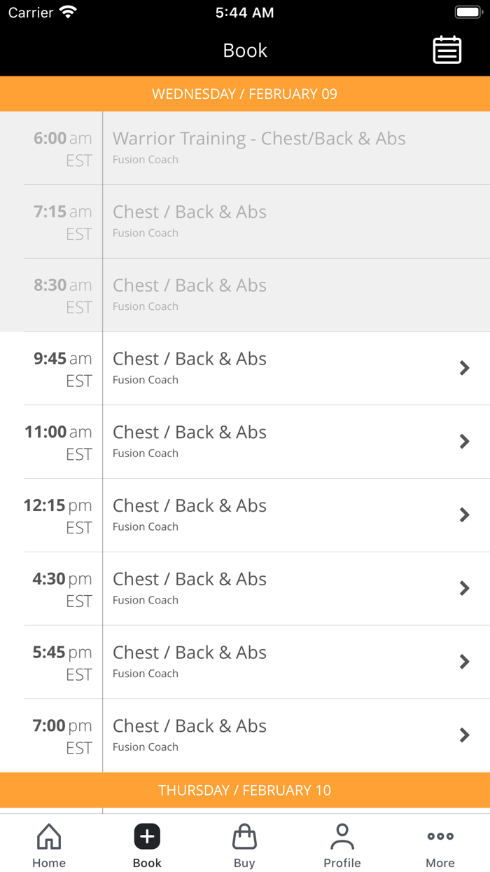 Fusion Integrated Training