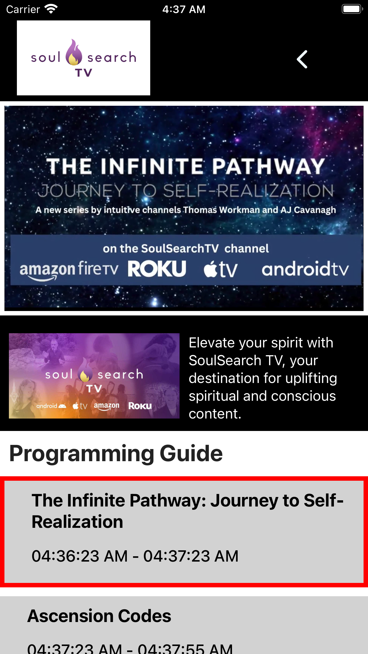 SoulSearch TV