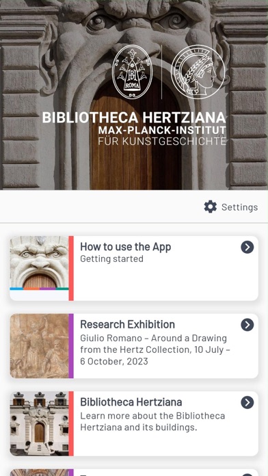 Viseum: Hertziana Screenshot