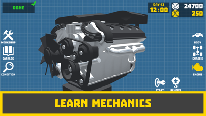 Retro Garage - Car Mechanic Screenshot