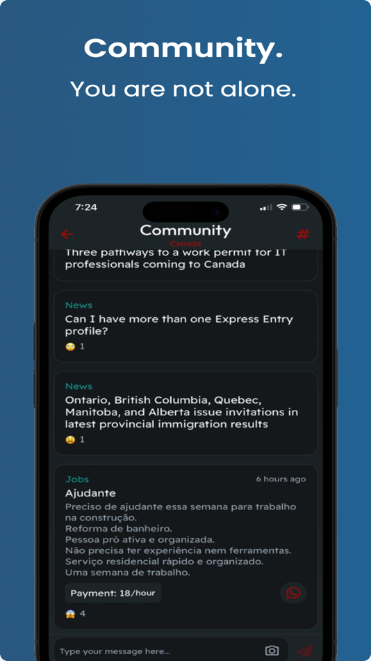 #5. Immigra - Immigration journey (iOS) بواسطة: Cleyton Machado