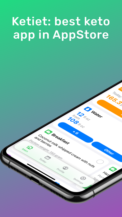 Keto diet: Ketietのおすすめ画像1