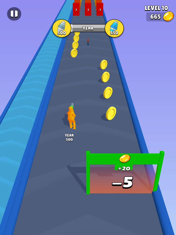 Cube Crusher Runner 3D